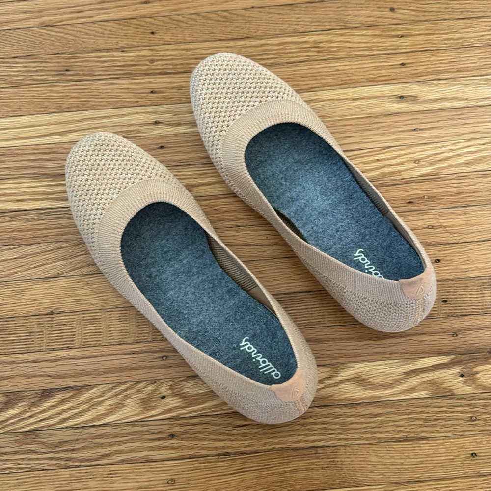 Allbirds Tree Breezers Beige Flats Limited Edition